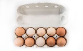 A carton of eggs