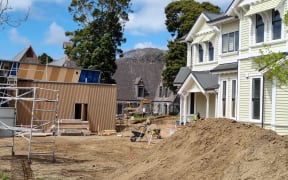 Te Whare Hononga at the Taranaki Cathedral and the restored colonial vicarage