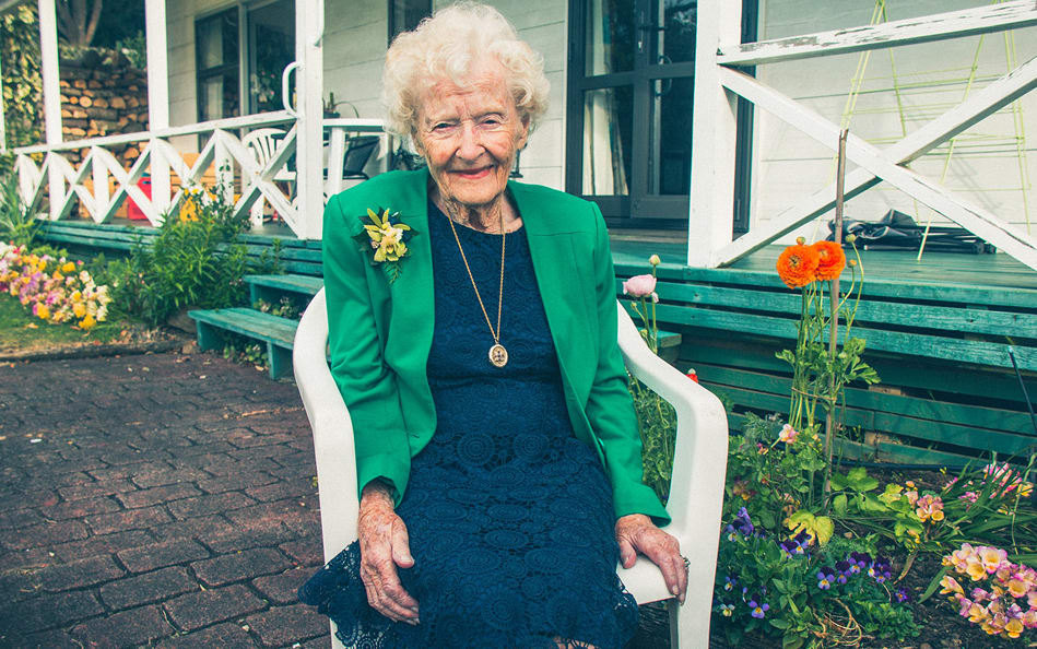 Joy Thomas, or Nana Joy, as she's known to her grandchildren.