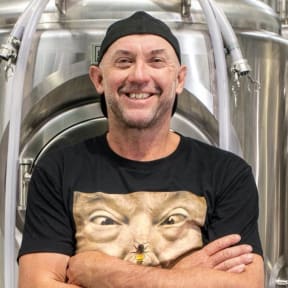 Jay Bennett from the craft meadery Beehave in Taupō