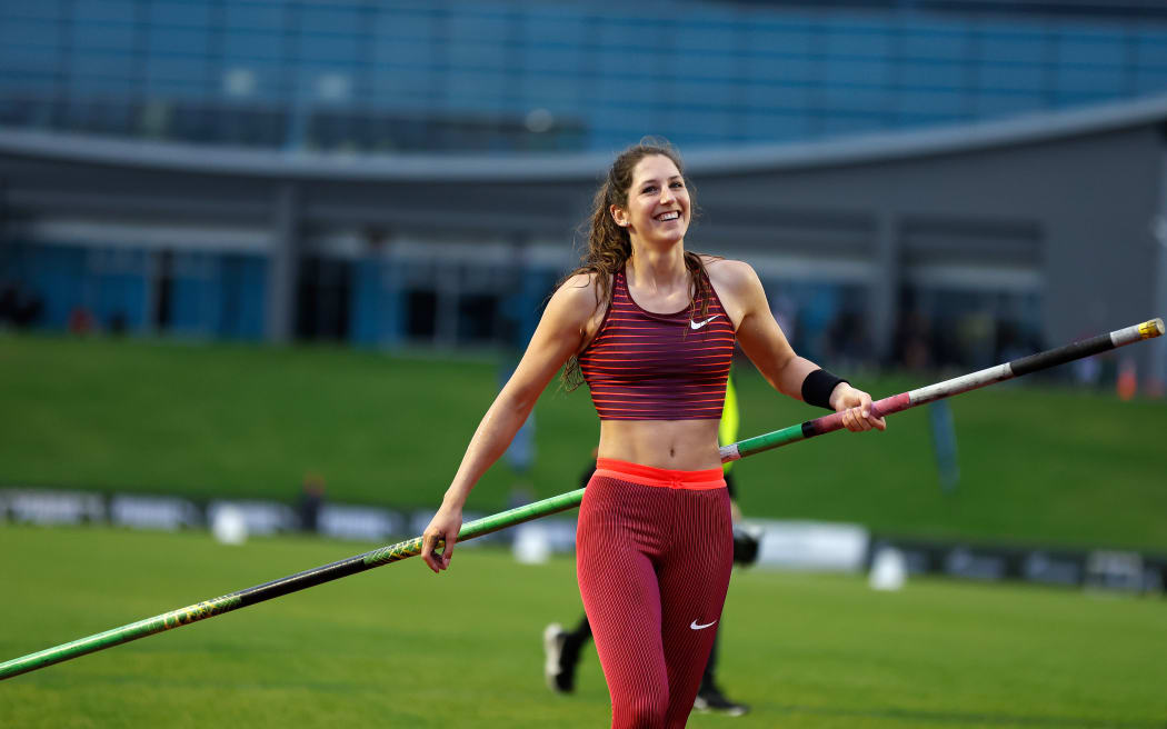 New Zealand pole vaulter Eliza McCartney