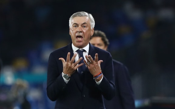 Italian football manager Carlo Ancelotti.