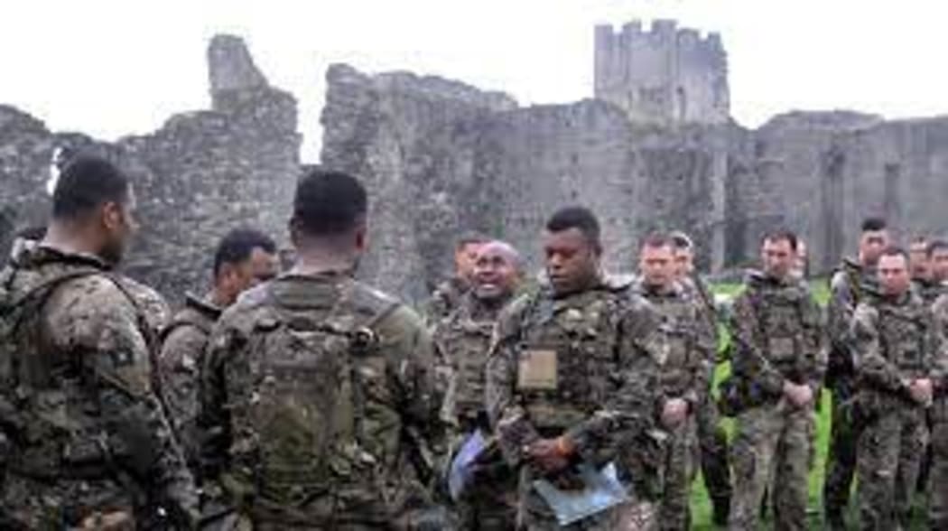 Fijian soldiers in the British Army