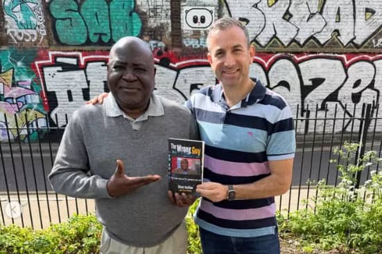Guy Goma has teamed up with former BBC producer Elliott Gotkine to write a book about the incident.