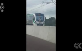 Aussie man rides train by hanging from windscreen wiper: RNZ Checkpoint