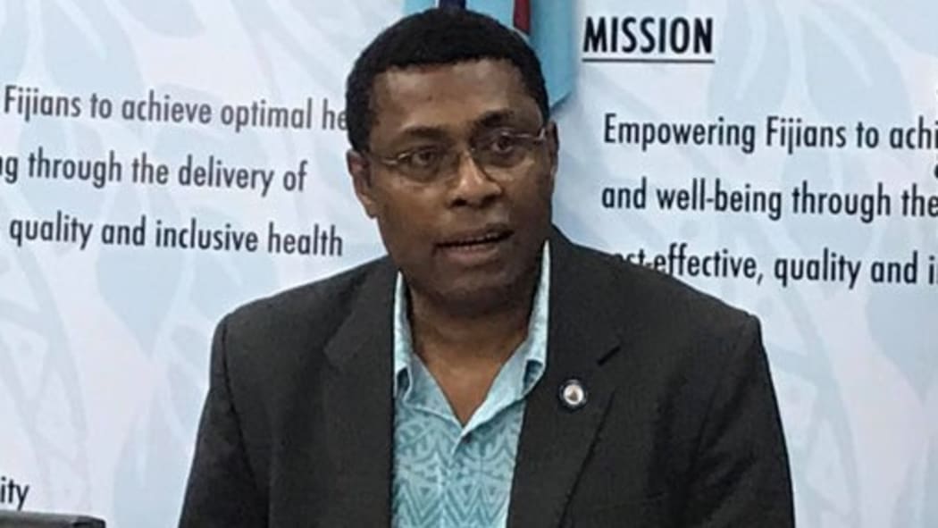 Jemesa Tudravu is the Chief Medical Adviser in Fiji.