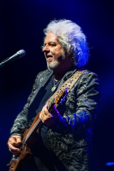 Toto plays at Spark Arena in Auckland. April, 2025.