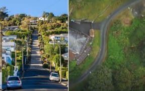 Dunedin's Baldwin St (left) has been challenged by Ffordd Pen Llech in Wales.