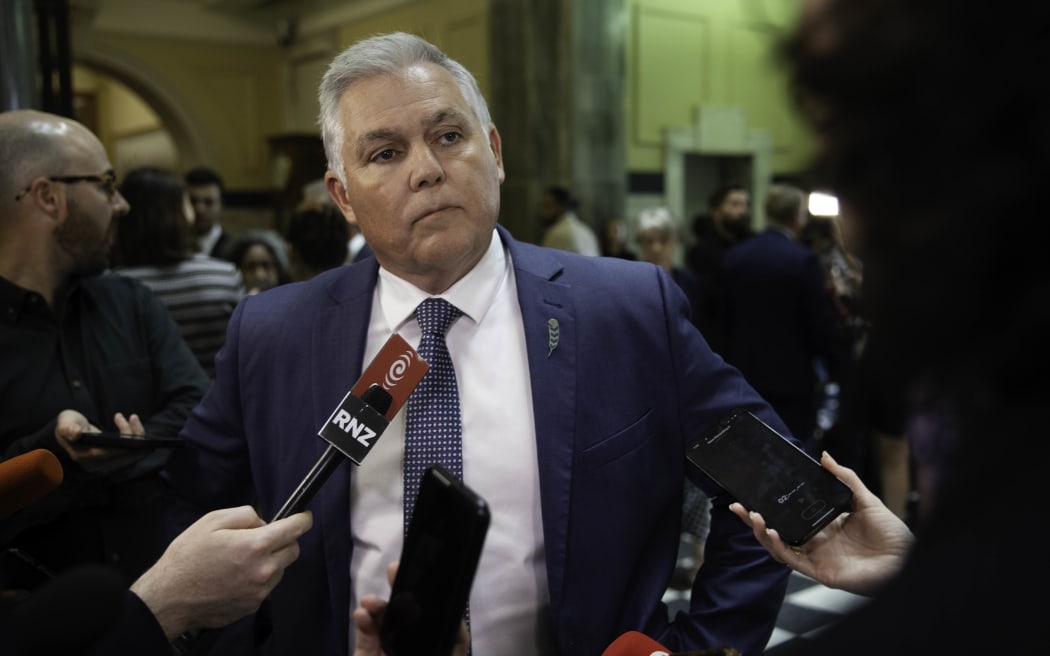 Police Minister Mark Mitchell