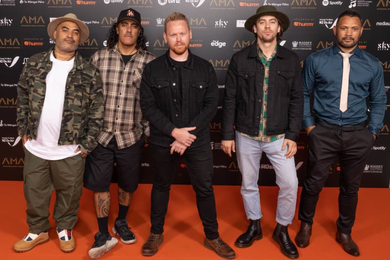 L.A.B at the 2021 Aotearoa Music Awards