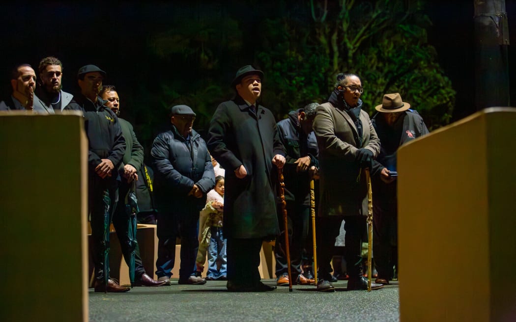 Aucklanders mark the start of Matariki Festival on 15 June, 2024.