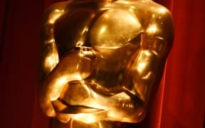 An Oscar statue is on display during the Academy Awards Nominations Announcement at the Samuel Goldwyn Theater in Beverly Hills, California on January 14, 2016.