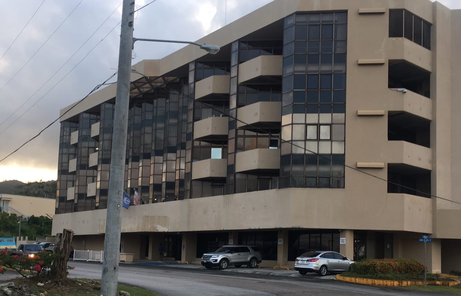 The U.S. District Court of the NMI building