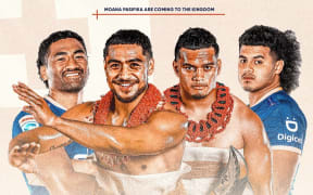 Moana Pasifika's Kingdom of Tonga Tour poster. Photo: Moana Pasifika