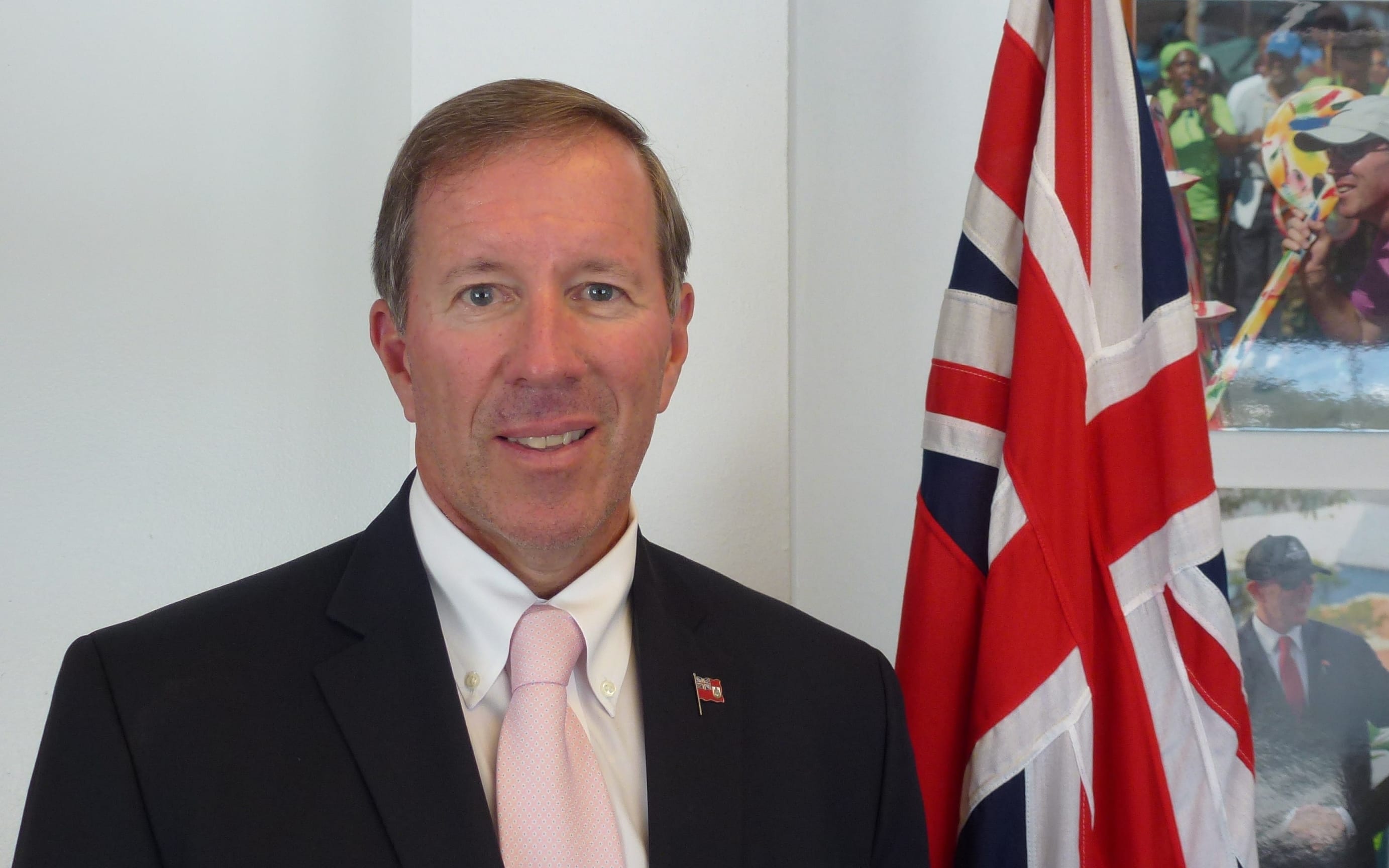 Bermuda premier Michael Dunkley