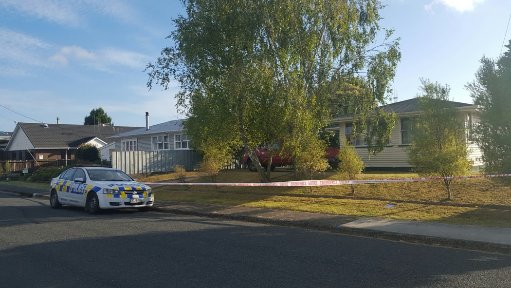 The house on Clark Rd in Whangerei's Kamo, where five people were injured in a shooting.