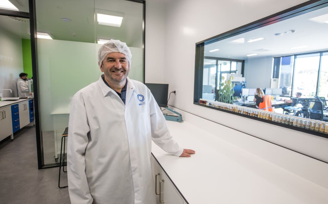 Sanford general manager of innovation Andrew Stanley says the new Bioactives Centre is a game changer which allows for increased extraction capacity and for the potential for new marine extracts to be explored.