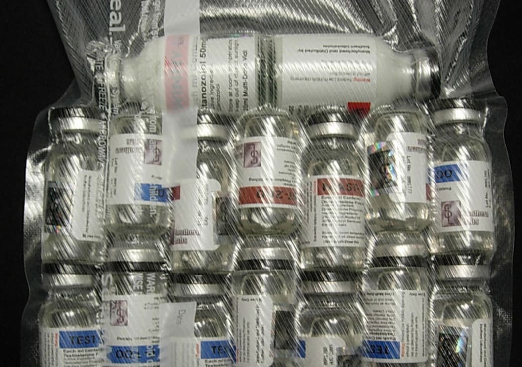 Capsules of various anabolic steroids collected during a drug-bust by the US Drug Enforcement Administration.