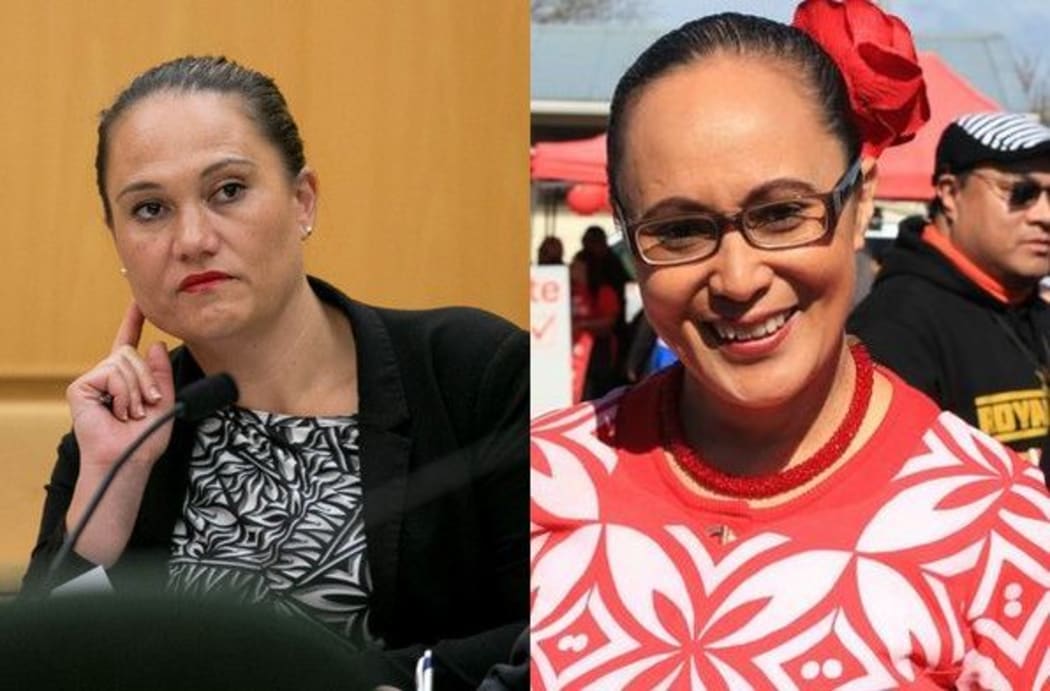 Carmel Sepuloni and Jenny Salesa