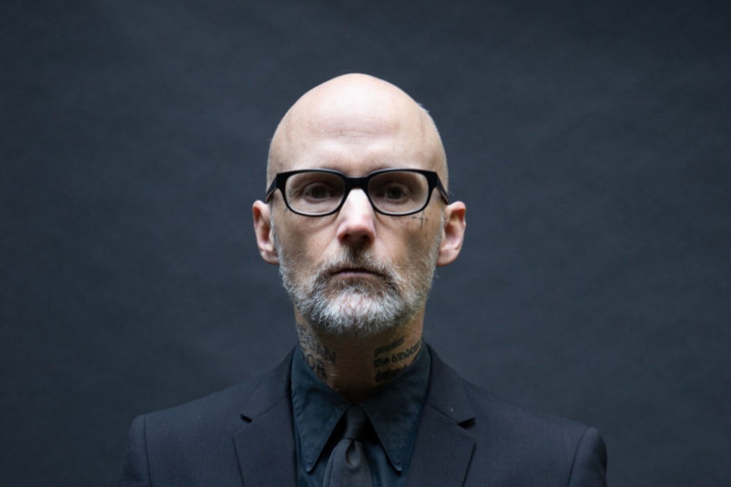 Moby photographed by Travis Schneide