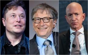 Elon Musk, Bill Gates, Jeff Bezos