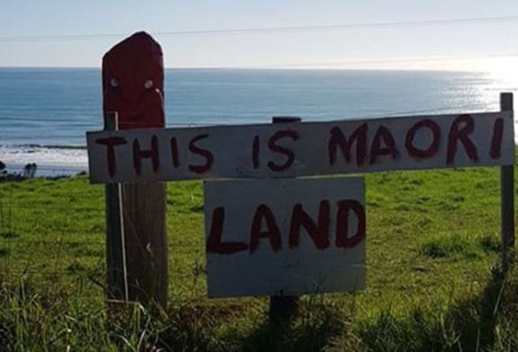 Haumoana White and his family are refusing to leave the land they say is theirs, but a Māori Land Court order says it belongs to their neighbour.