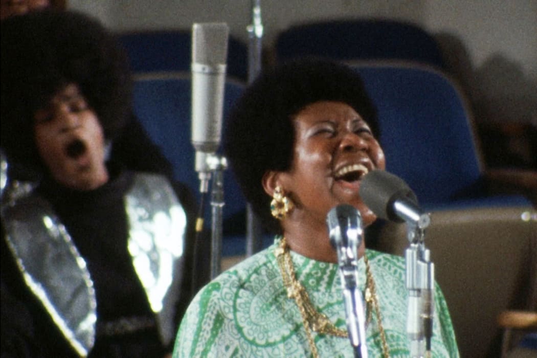 The Amazing Grace documentary, featuring Queen of Soul, Aretha Franklin.