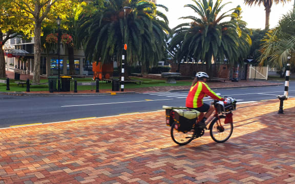 The post getting through in Nelson this morning.