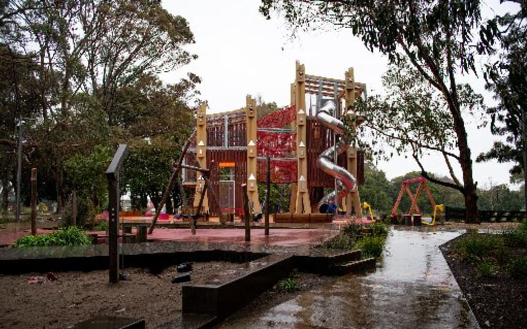 Hayman Park in Manukau in south Auckland and home to New Zealand's tallest playground tower.