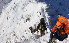 Searchers in the Tararua Ranges looking for missing tramper Darren Myers.