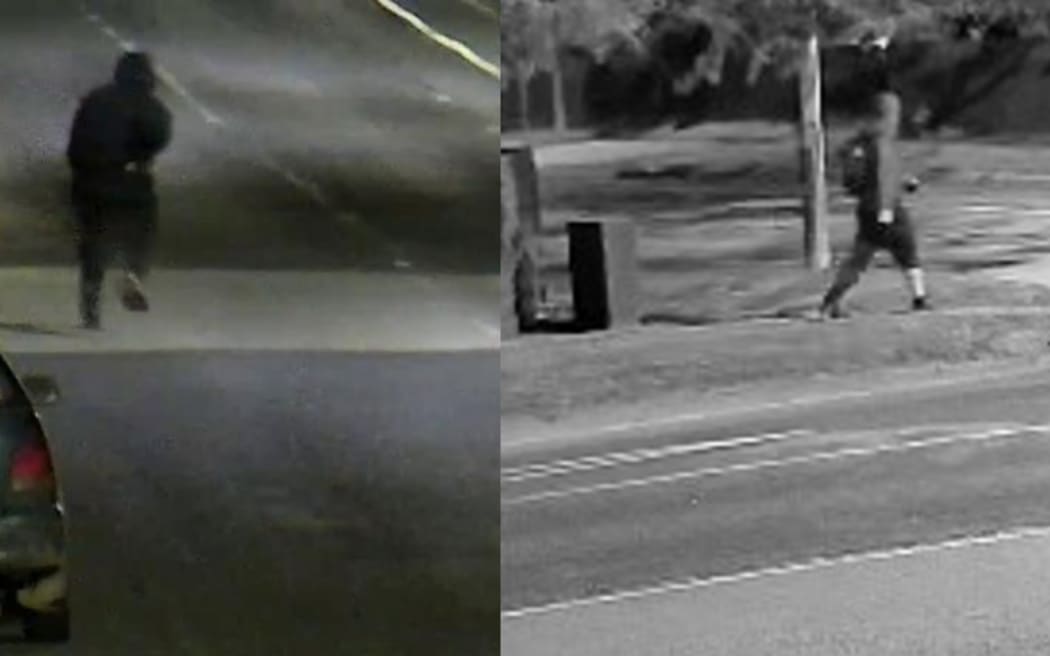 One was seen running from Forrester House over the Ormond Road bridge onto Riperata Street, the other was seen walking from Forrester House on Ormond Road towards town, across Mary Street and continued on Ormond Road, police said.