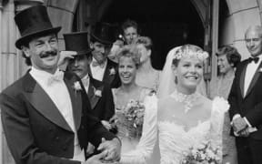 Lorraine Downes and Murray Mexted 1986