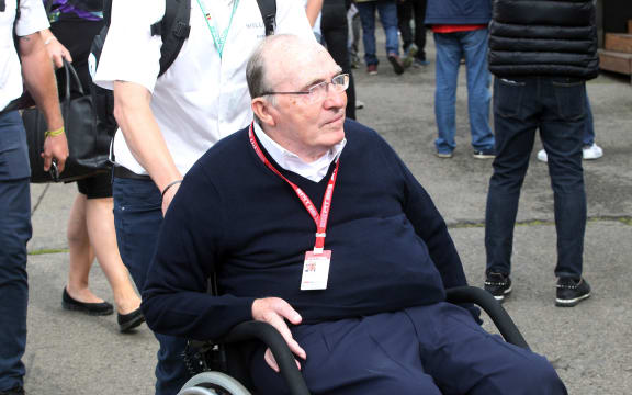 Williams F1 team boss Sir Frank Williams.