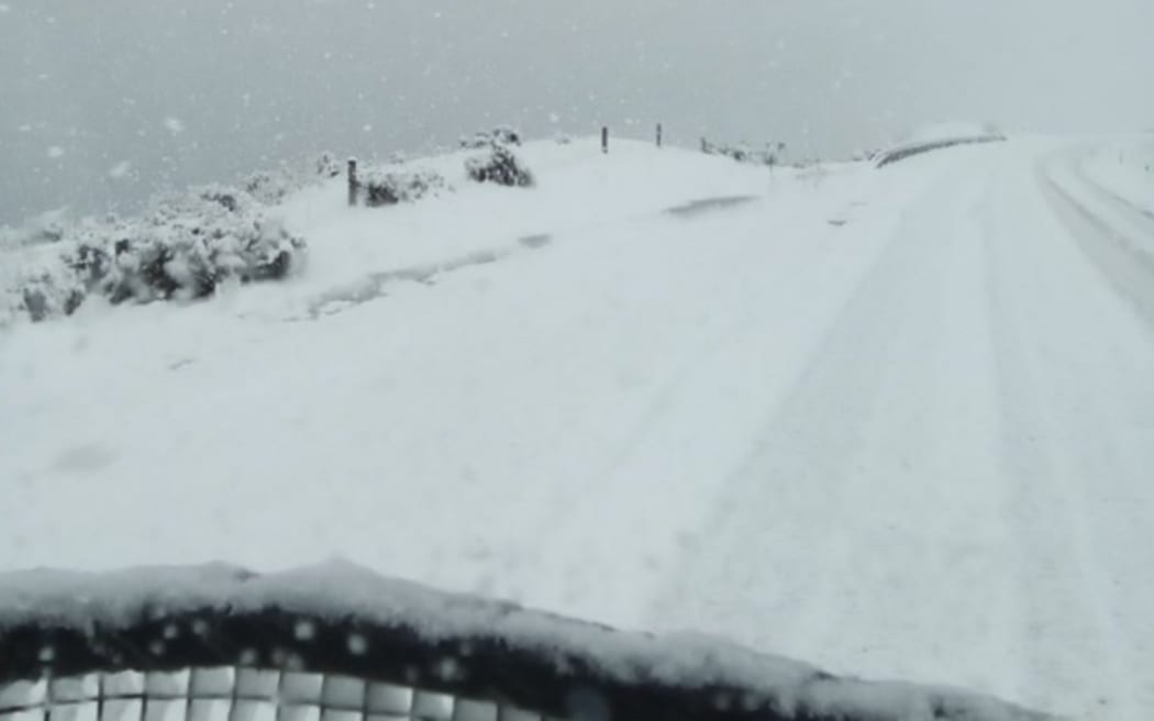 SH80 is closed again due to heavy snowfall. It was opened earlier today after the fire hazard passed.