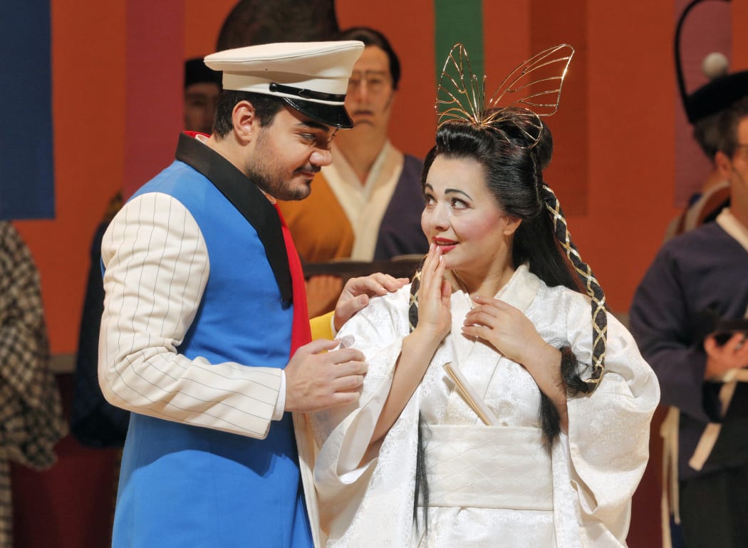 A scene from Madama Butterfly at San Francisco Opera