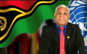 Vanuatu's Prime Minister Bob Loughman  addresses the 76th UN General Assembly by video link.