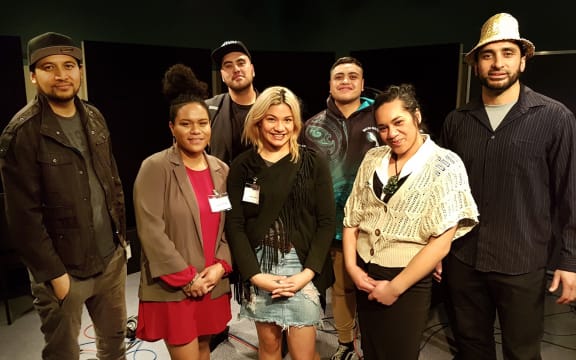 All seven members of Grove Roots.