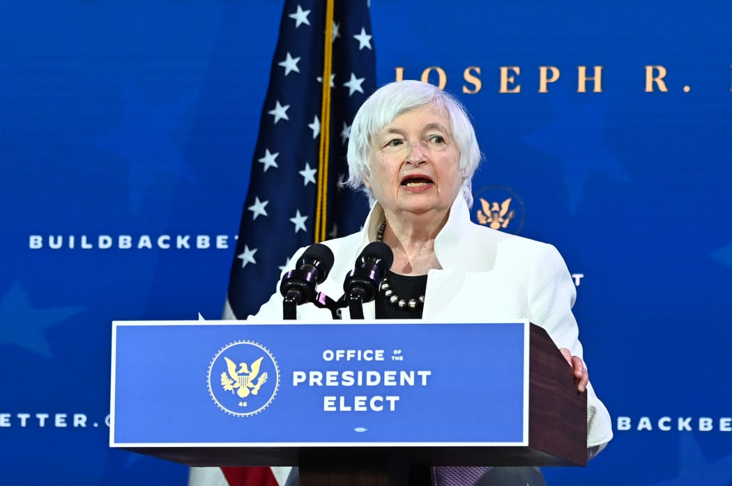 President-elect Joe Biden's Treasury secretary, Janet Yellen.