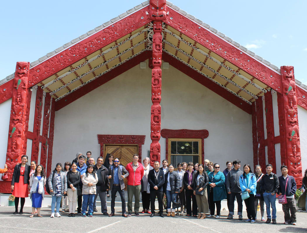 Waiwhetū Marae welcomes former refugees.