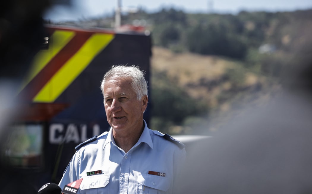 Port Hills fire forward commander senior sergeant Roy Appley.