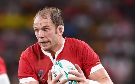 Wales rugby captain Alun Wyn Jones.