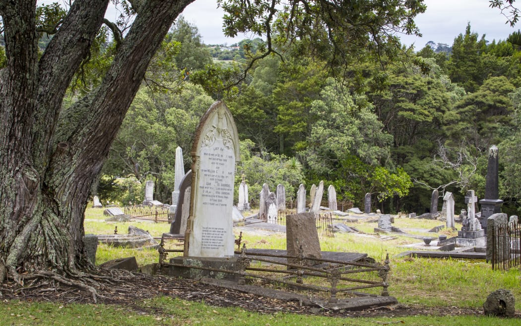 Waikumete Cemetery.