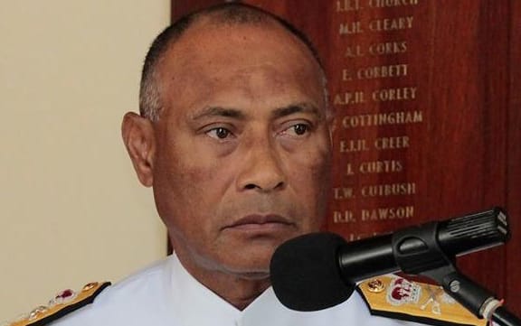 The new commander of Fiji's military, Viliame Naupoto.