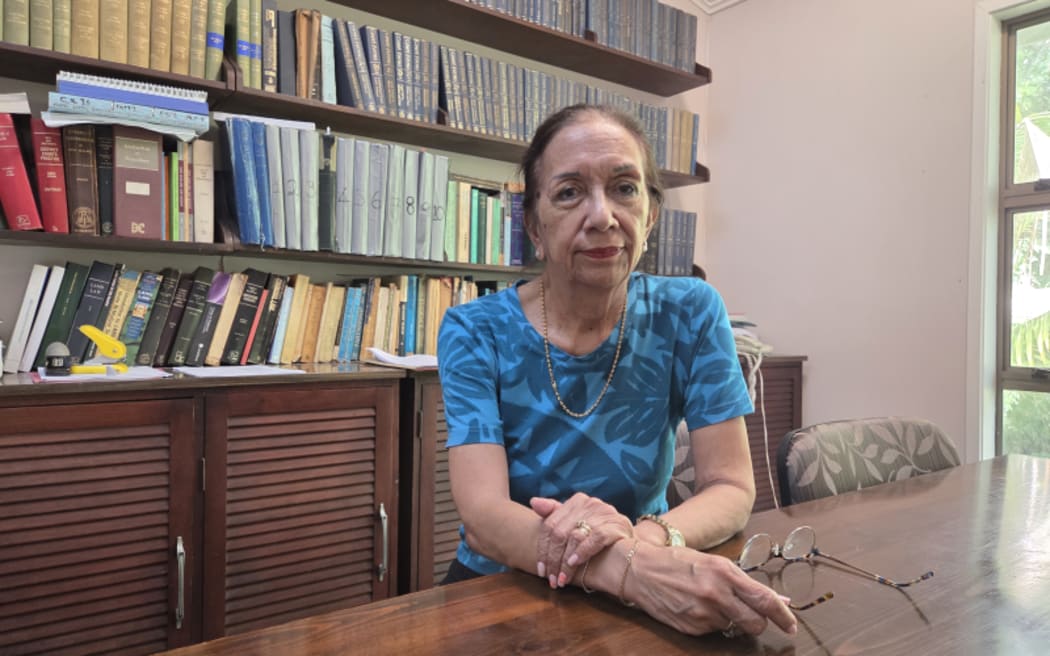 Cook Islands leader of the opposition Tina Browne