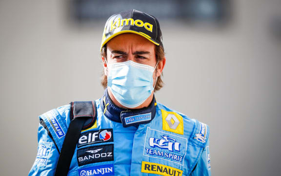 Fernando Alonso,  Williams F1 testing 2020.