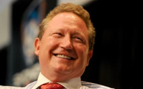 Australian mining billionaire Andrew "Twiggy" Forrest (file photo - 2012)