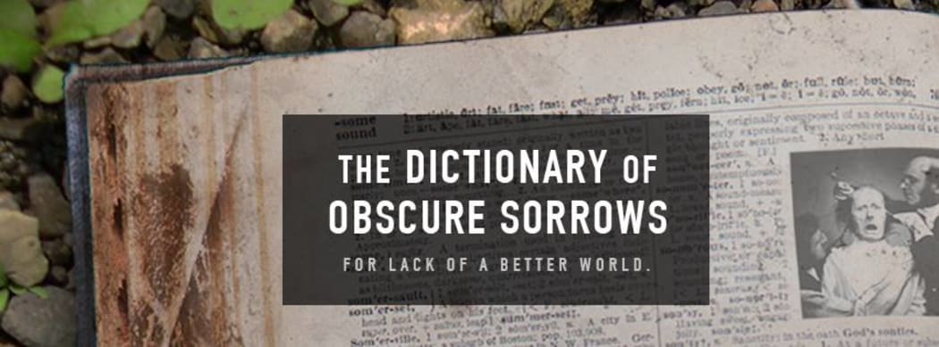 The Dictionary of Oscure Sorrows