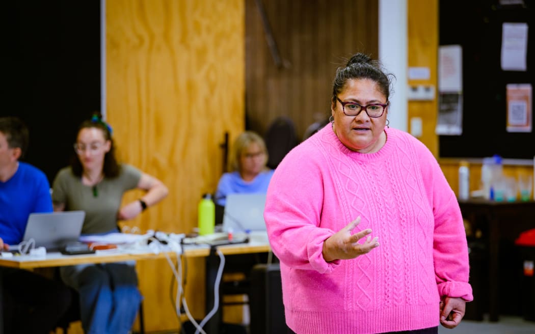 Anapela Polata'ivao, director of NZ Opera's season of The Monster in the Maze, by Jonathan Dove.