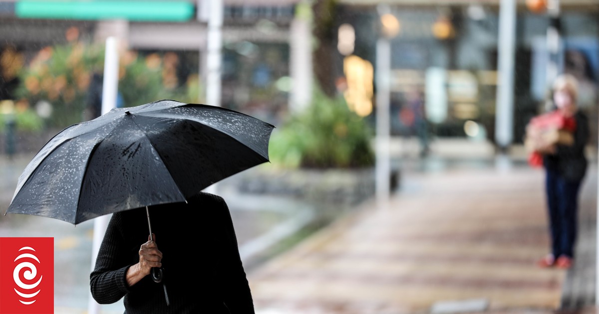 Heavy rain and strong winds forecast for parts of South Island from early Monday
