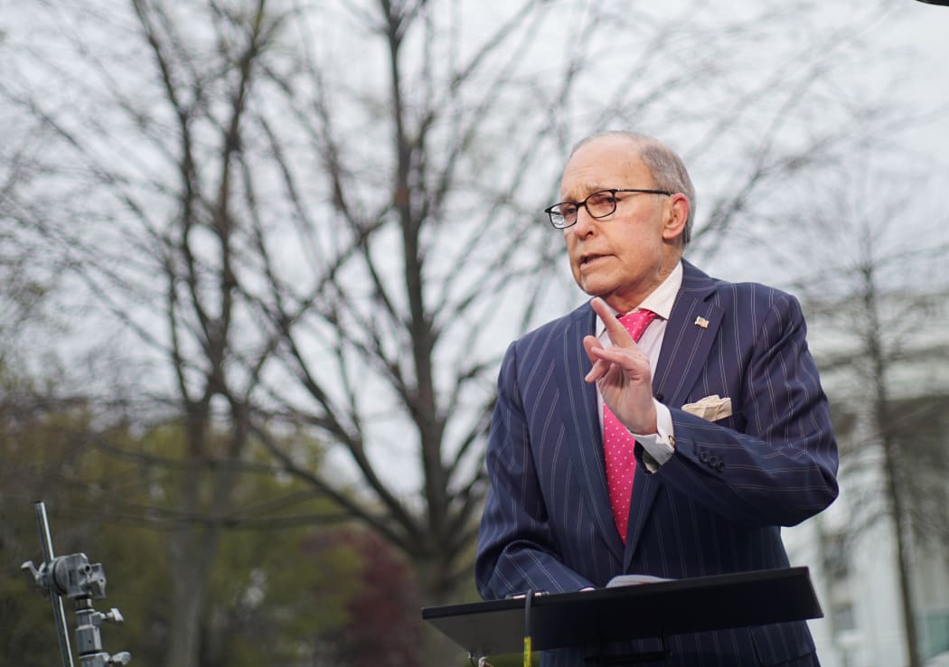 National Economic Council director Larry Kudlow in Washington DC.